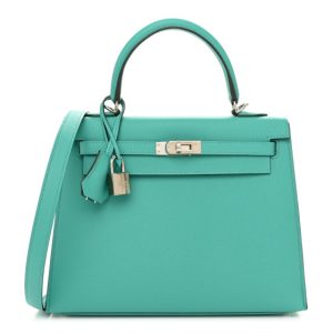 Hermes Epsom Kelly Sellier 25 Vert Verone