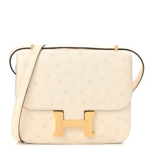 Hermes Ostrich Constance 18 Nata