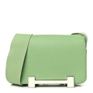 Hermes Chevre Mysore Geta Vert Criquet Vert Fizz