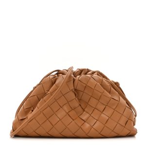 Bottega Veneta Nappa Intrecciato The Mini Pouch Carmel