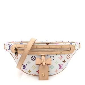 Louis Vuitton LV X TM Monogram Multicolor High Rise Bumbag White