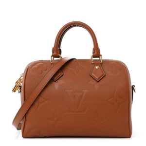 Louis Vuitton Empreinte Monogram Giant Speedy Bandouliere 25 Cognac