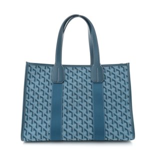 Goyard Goyardine Villette PM Tote Ocean Blue
