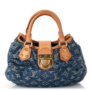 Louis Vuitton Monogram Denim Pleaty Blue