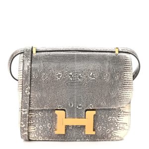 Hermes Lizard Constance 18 Ombre