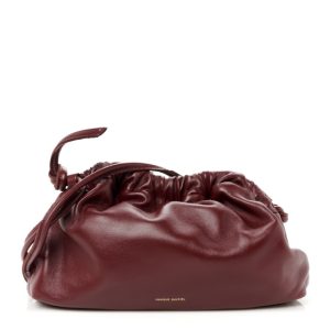 Mansur Gavriel Lambskin Cloud Mini Clutch Pomegranate
