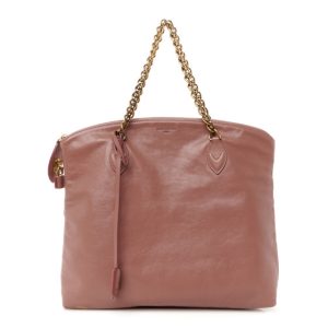 Louis Vuitton Cuir Boudoir Lockit Chain Rose
