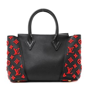 Louis Vuitton Veau Cachemire Tote W BB Black