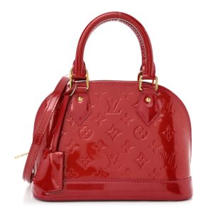 Louis Vuitton Vernis Alma BB Pomme D'Amour