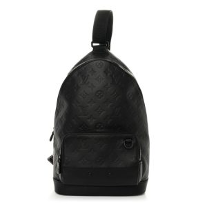 Louis Vuitton Monogram Shadow Racer Slingbag Black