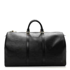 Louis Vuitton Epi Keepall 50 Black
