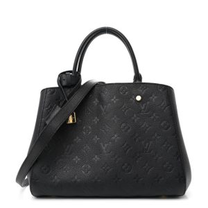 Louis Vuitton Empreinte Montaigne MM Black