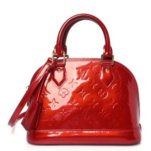 Louis Vuitton Vernis Alma BB Pomme D'Amour