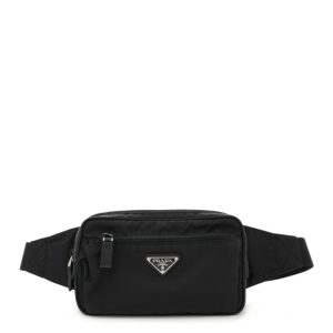 Prada Re-Nylon Saffiano Belt Bag L Black