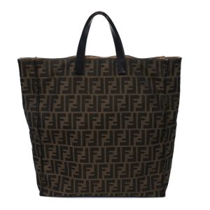 Fendi Zucca Special Shopping Tote Tobacco
