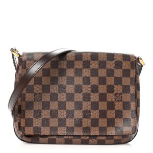 Louis Vuitton Damier Ebene Musette Tango Long Strap