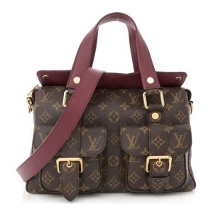 Louis Vuitton Monogram Manhattan NM Raisin