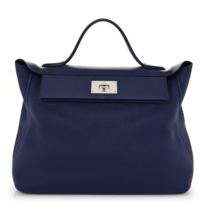 Hermes Togo Swift 24/24 35 Bleu Encre