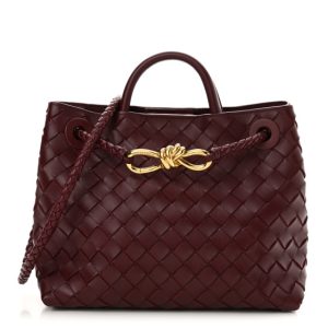 Bottega Veneta Nappa Intrecciato Small Andiamo Shoulder Bag Barolo