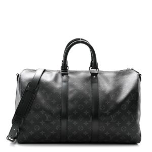 Louis Vuitton Monogram Eclipse Keepall Bandouliere 45