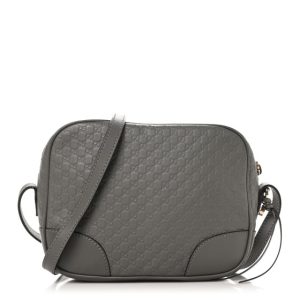 Gucci Microguccissima Mini Bree Messenger Bag Grey