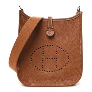 Hermes Taurillon Maurice Evelyne TPM Gold