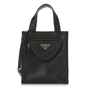 Prada Nappa Mini Pocket Tote Black