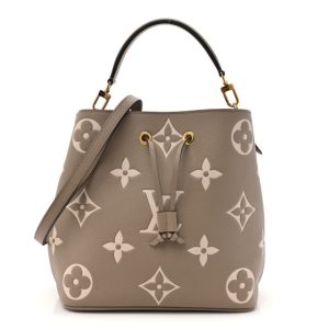 Louis Vuitton Empreinte Monogram Giant Neonoe MM Tourterelle Creme