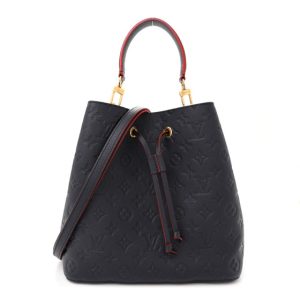 Louis Vuitton Empreinte Neonoe MM Marine Rouge