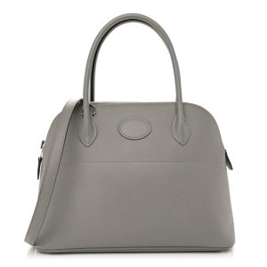 Hermes Epsom Bolide 27 Gris Mouette