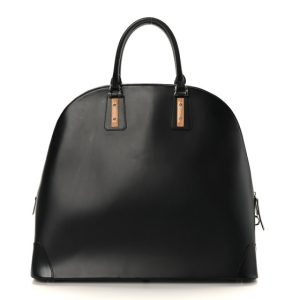 Goyard Calfskin Goyardine Sac Vendome GM Black