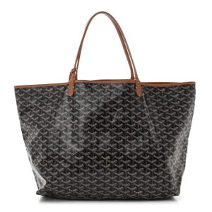 Goyard Goyardine Saint Louis GM Black Gold