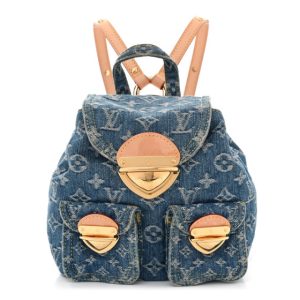 Louis Vuitton Denim Venice Backpack Blue