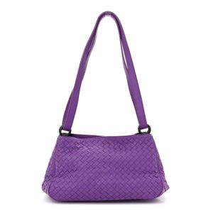 Bottega Veneta Nappa Intrecciato Shoulder Bag Byzantine