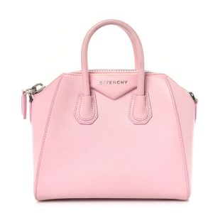 Givenchy Sugar Goatskin Mini Antigona Bright Pink
