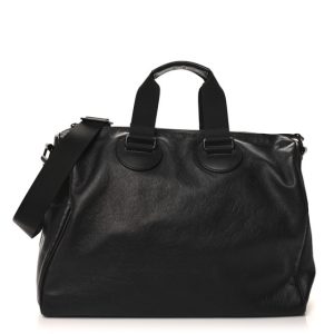 Louis Vuitton Calfskin Shadow Monogram Mens Speedy Bandouliere 40
