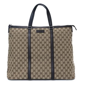 Gucci GG Monogram Large Joy Tote Bag Dark Brown