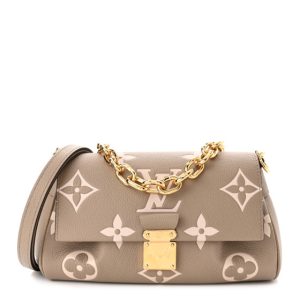 Louis Vuitton Empreinte Monogram Giant Favorite Tourterelle Creme
