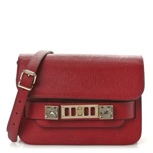 Proenza Schouler New Linosa Mini PS11 Classic Shoulder Bag Flame Red