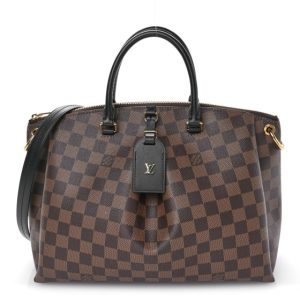 Louis Vuitton Damier Ebene Odeon Tote MM Black