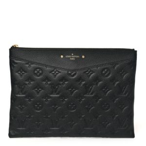 Louis Vuitton Empreinte Daily Pouch Black
