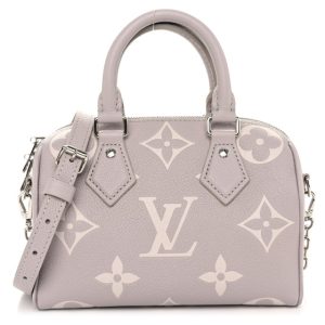 Louis Vuitton Empreinte Monogram Giant Speedy Bandouliere 20 Quartz