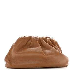 Bottega Veneta Butter Calfskin The Pouch 20 Cammello