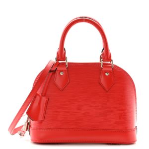 Louis Vuitton Epi Alma BB Coquelicot