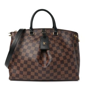 Louis Vuitton Damier Ebene Odeon Tote MM Black