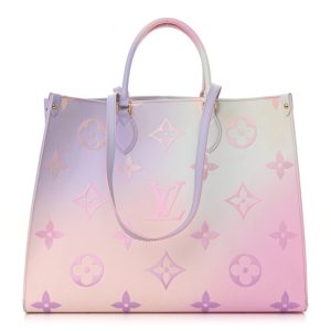 Louis Vuitton Monogram Giant Spring In The City Onthego GM Sunrise Pastel
