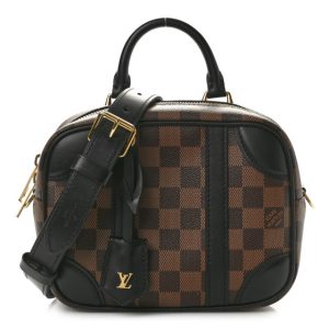 Louis Vuitton Damier Ebene Valisette Souple BB Black