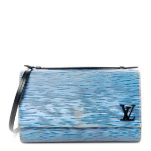 Louis Vuitton Epi Clery Denim Light