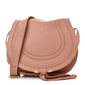 Chloe Calfskin Medium Marcie Round Crossbody Bag