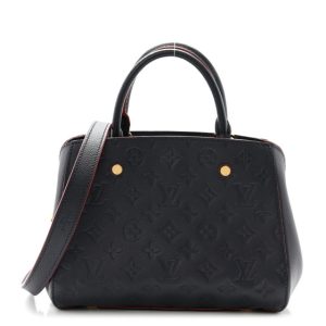 Louis Vuitton Empreinte Montaigne BB Marine Rouge